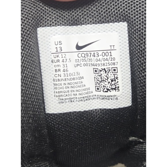 Nike Air Max 95 WW Worldwide Black-White-Green Strike Mens Sz 13‎ [CQ9743-001] main image 11